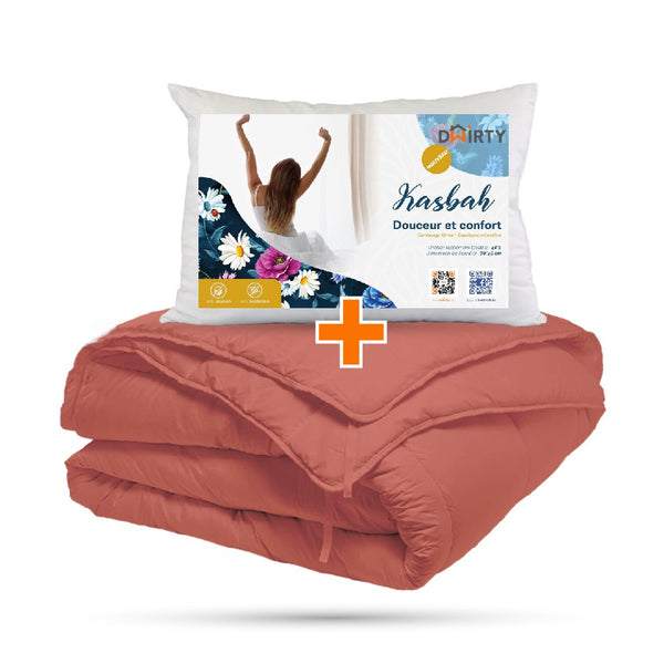 Pack couette BTS : Couette ECO Édition Limitée - Orange Brique // BF2024