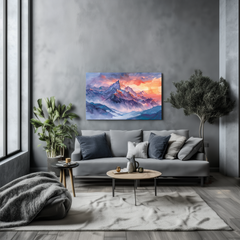 Tableau Paysage Montagneux - Collection Lumières & Ombres 🏞️